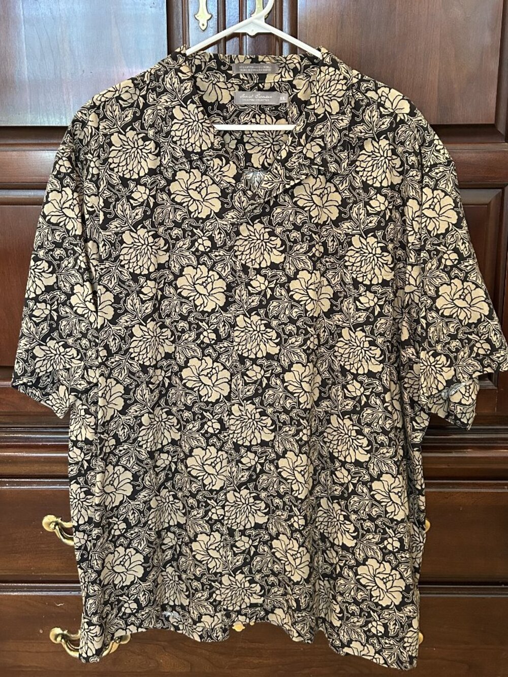 Daniel Cremieux Signature Label Short Sleeve Woven Camp Shirt